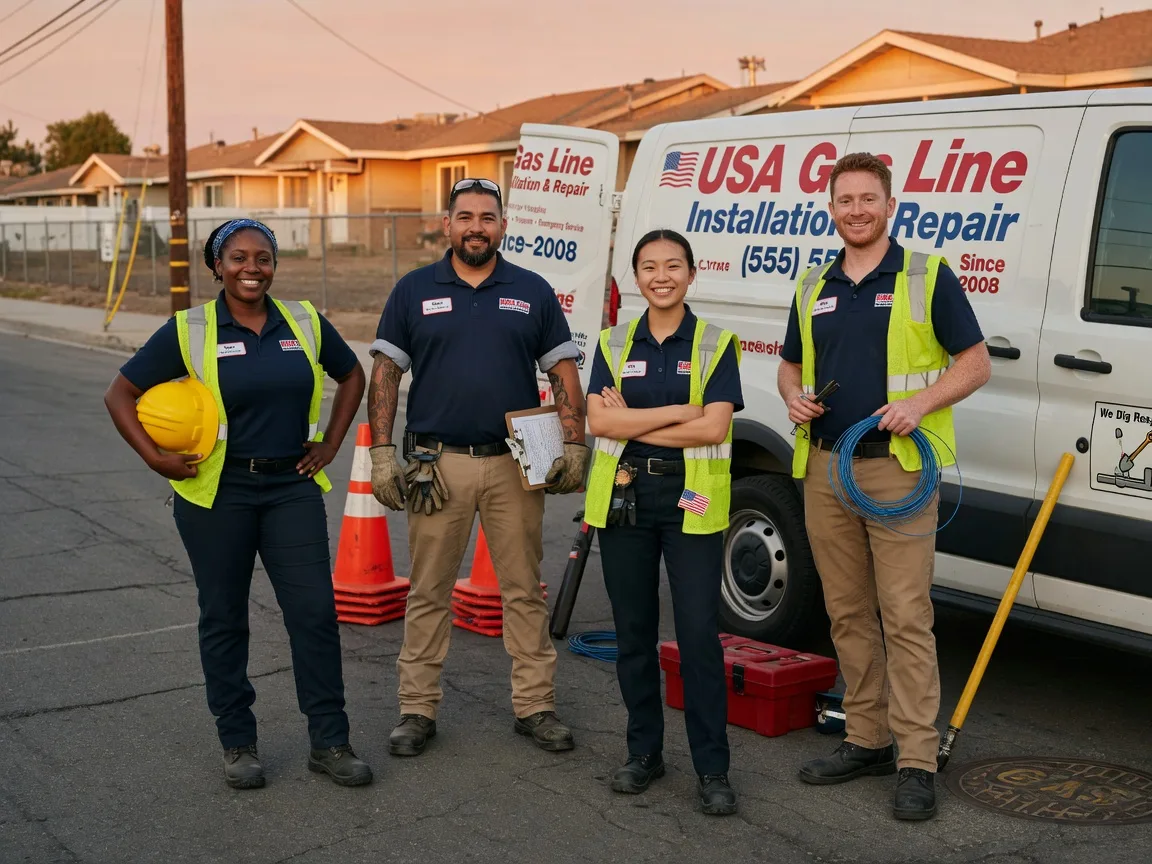 Gas Line Installation company in Keene, TX
